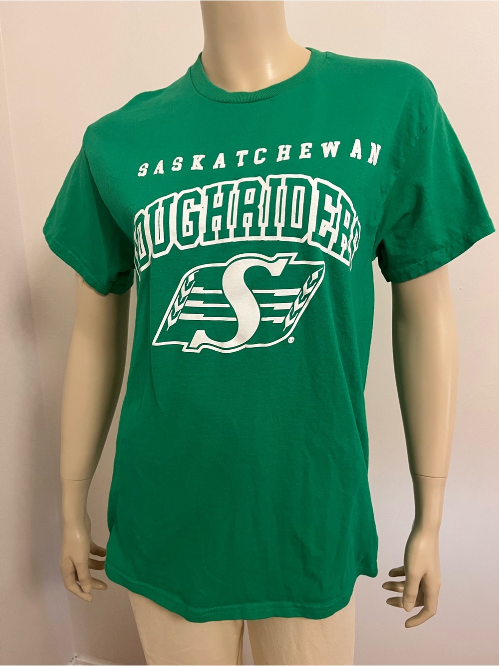 Saskatchewan Roughriders Short Sleeve Crewneck Tee - Green